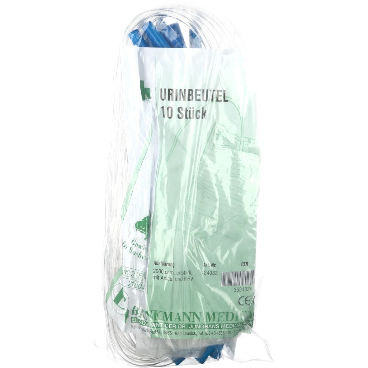 Brinkmann Urinbeutel 2000 ml mit Ablassventil unsteril