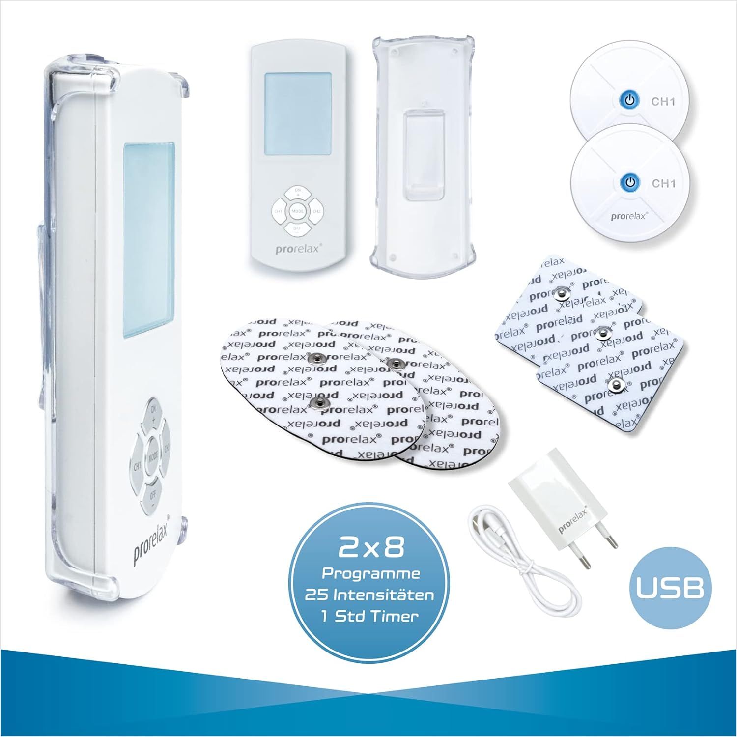 prorelax TENS/EMS Duo Comfort Wireless