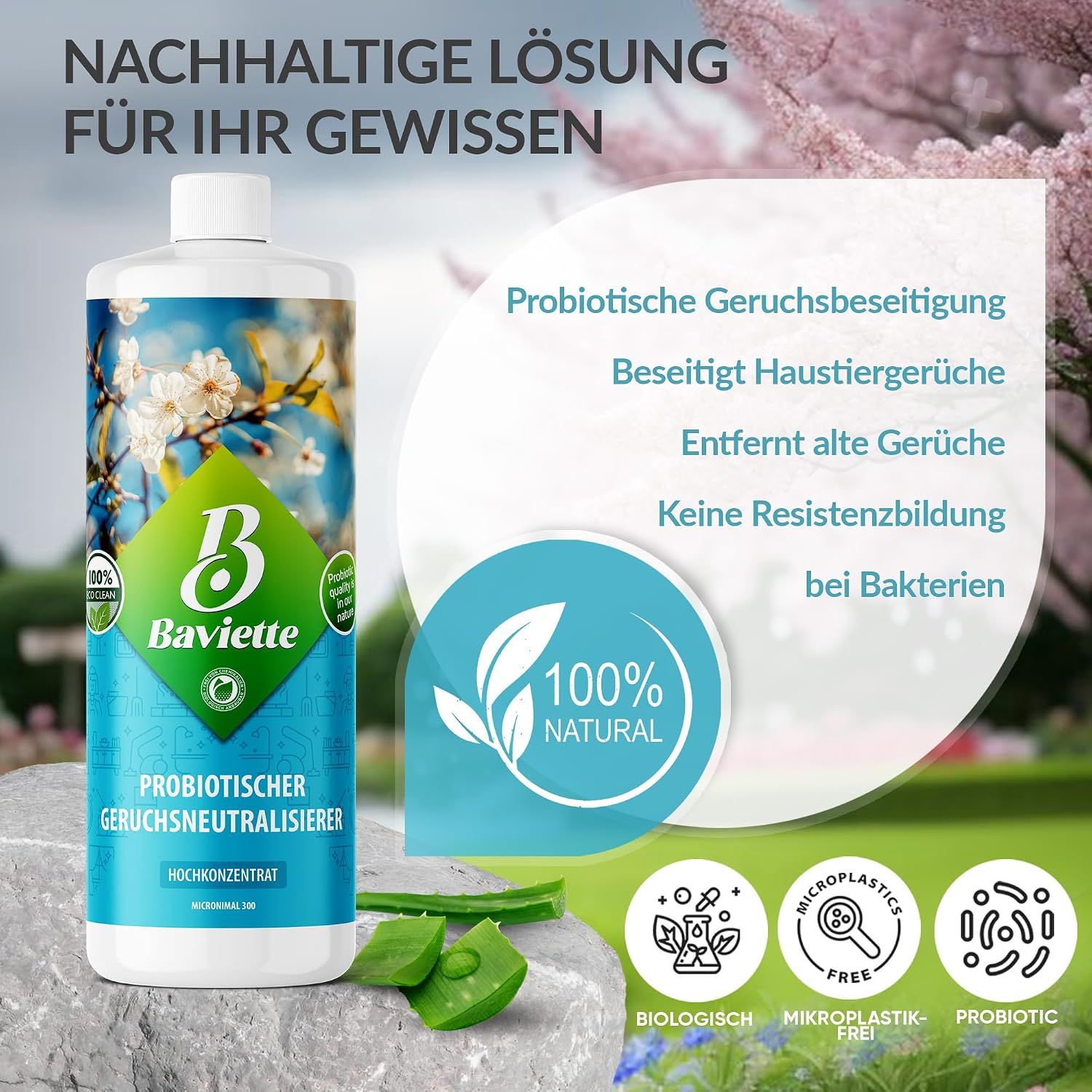 Baviette Probiotischer Geruchsneutralisierer Konzentrat