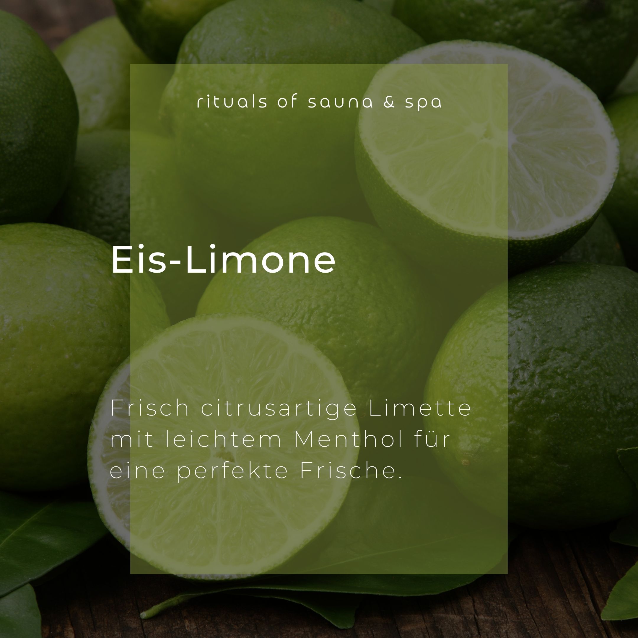 Wellow Sauna-Aufguss Eis-Limone
