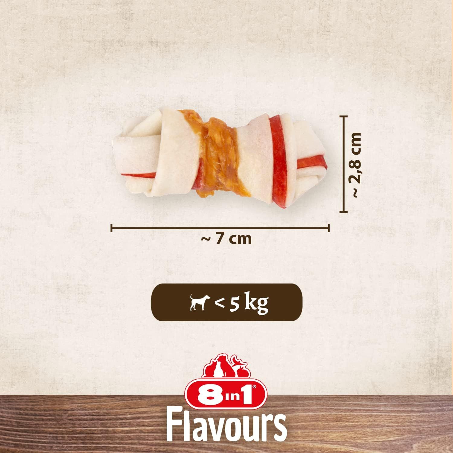 8in1 Triple Flavour Knochen XS