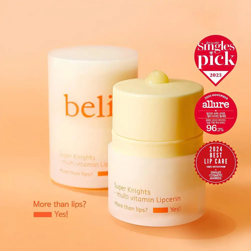 BELIF Super Knights Multi Vitamin Lipcerin – pflegender Lippenbalsam mit sanftem Peeling