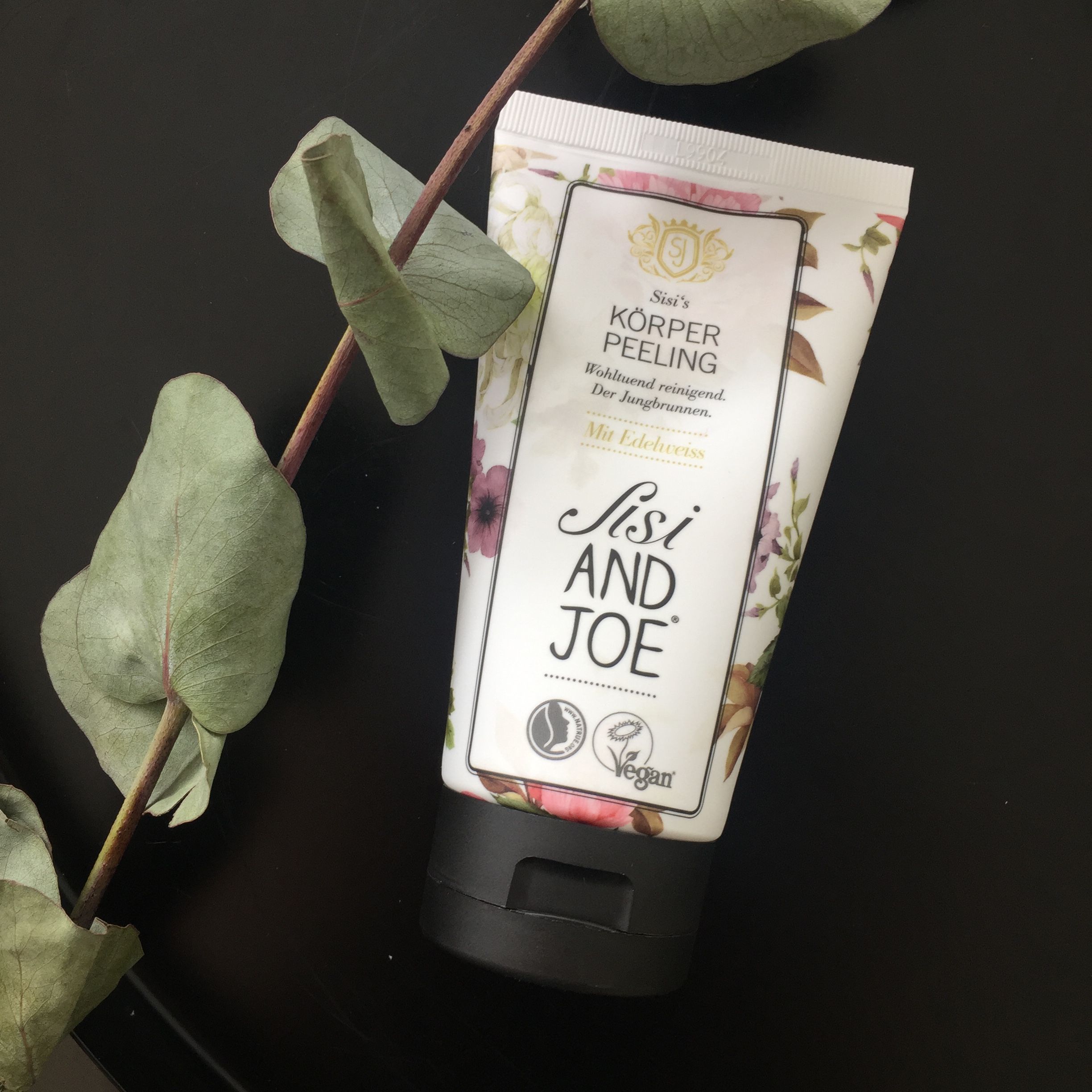 Körperpeeling mit Edelweiß