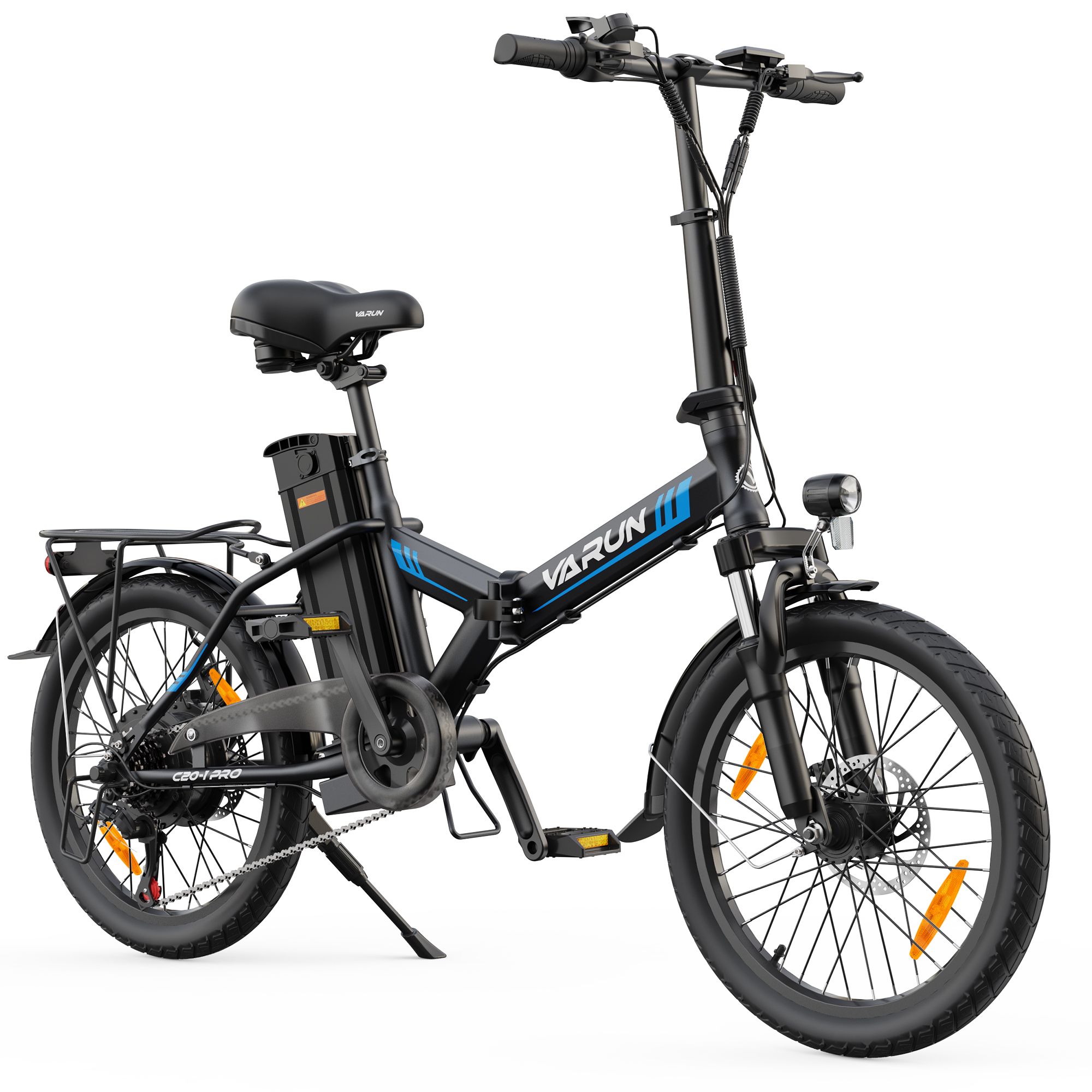 VARUN C20-1 PRO Faltbares E-Bike, 48 V, 13 Ah