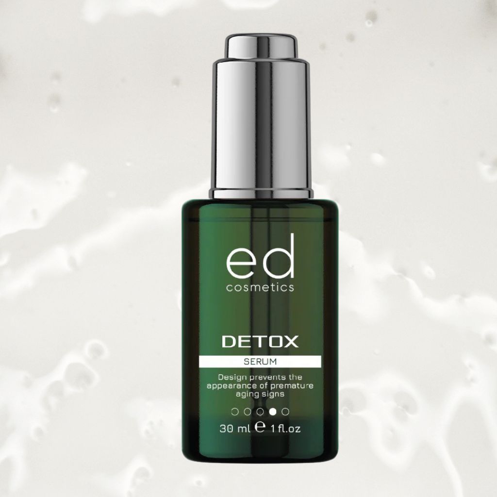 ED COSMETICS Detox Serum – Entgiftung, Schutz, Regeneration & ANTI-AGING für strahlende Haut