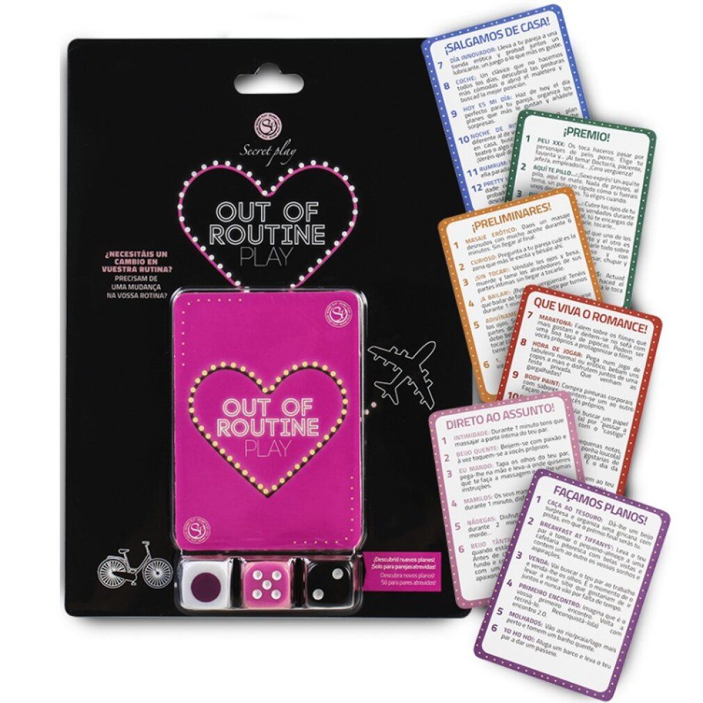 Secretplay game change your routine out of routine version es / en