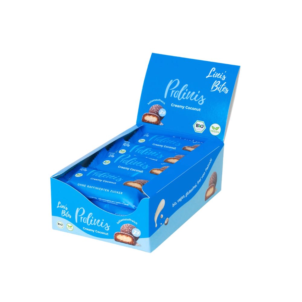 Lini's Bites Pralinis Creamy Coconut Bio Dattel-Kugeln