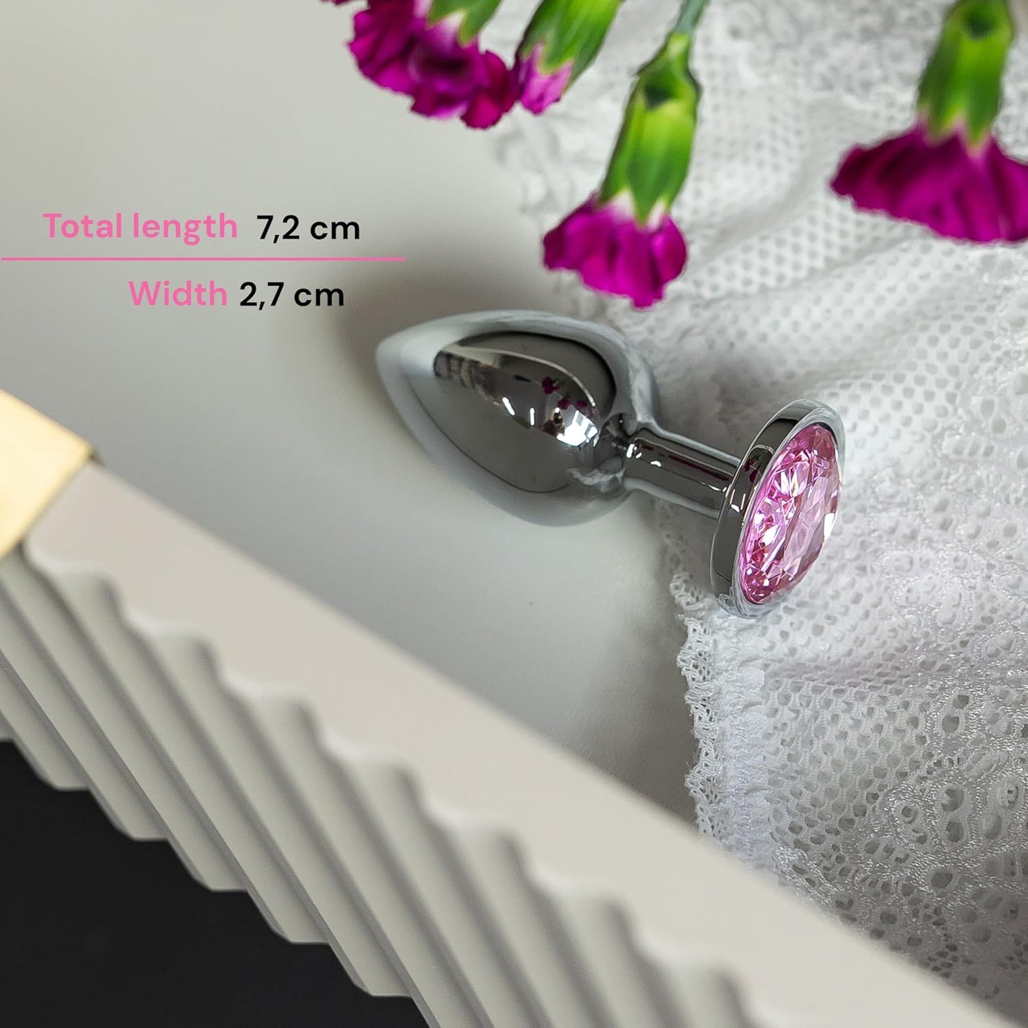 FOPS Anal Plug für Frauen Edelstahl Butt Plug