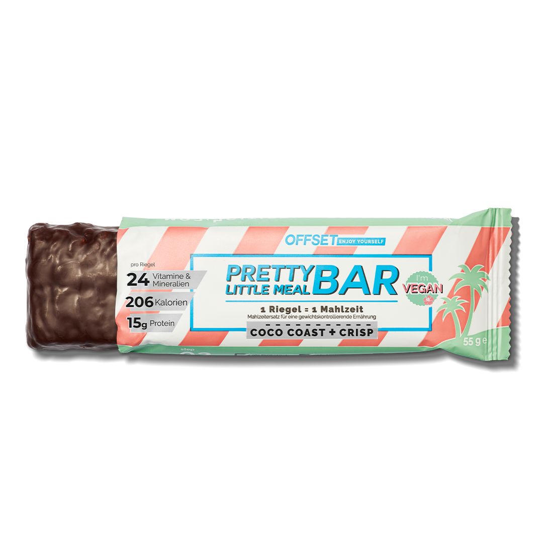 OFFSET Nutrition Pretty Little Meal Bar Coco Coast + Crisp