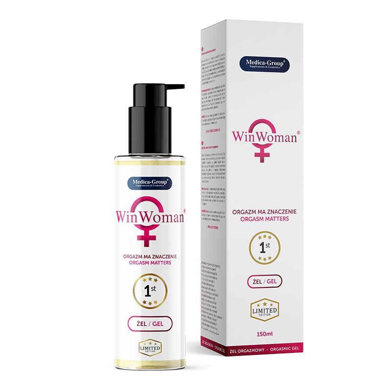 Medica-Group Win Woman Intimgel Flakon und Verpackung, 150ml.