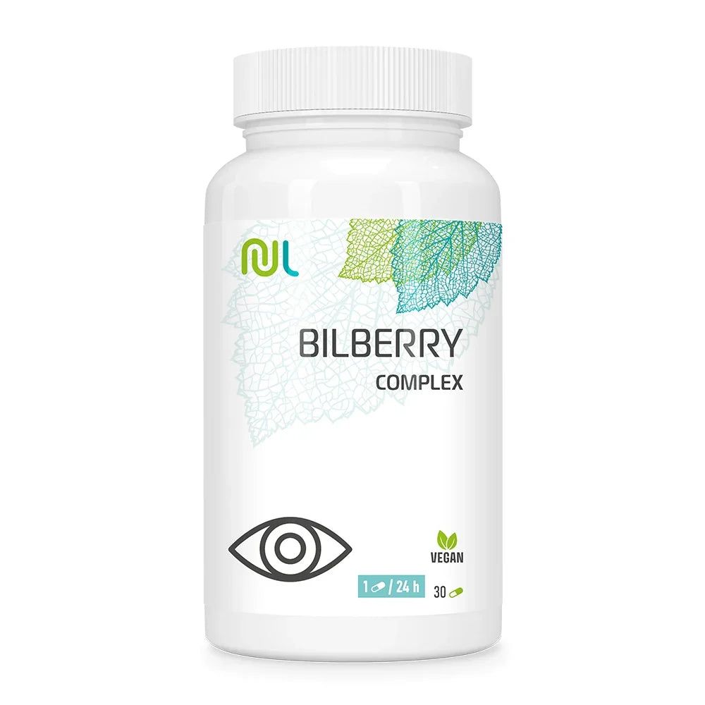 NutriLife Bilberry Complex Kapseln - Für normales Sehvermögen - vegan