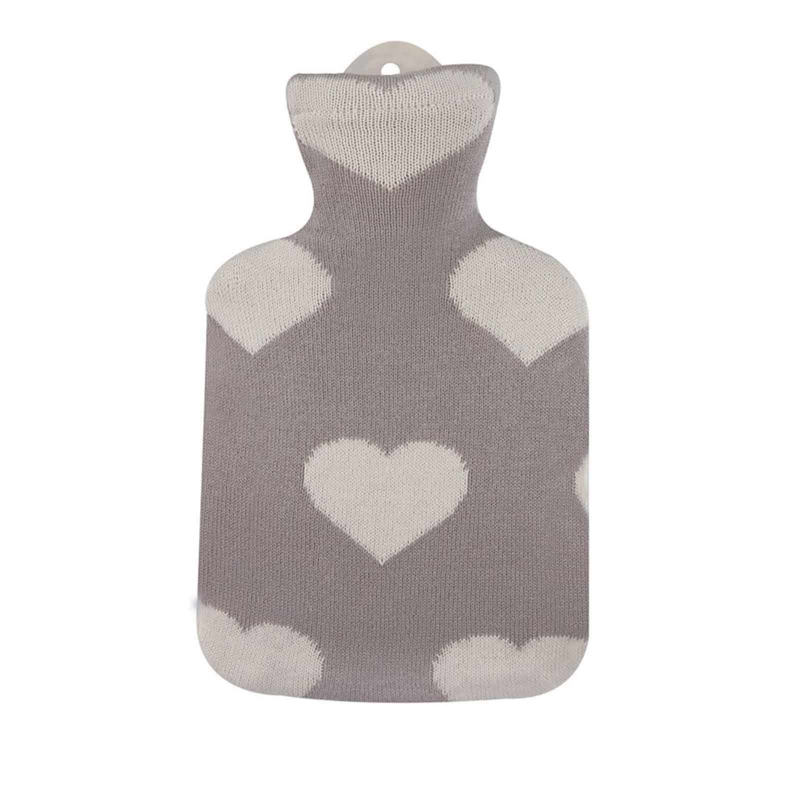 Sänger Kinder Wärmflasche Strick Öko-Tex Herz f. Kleine