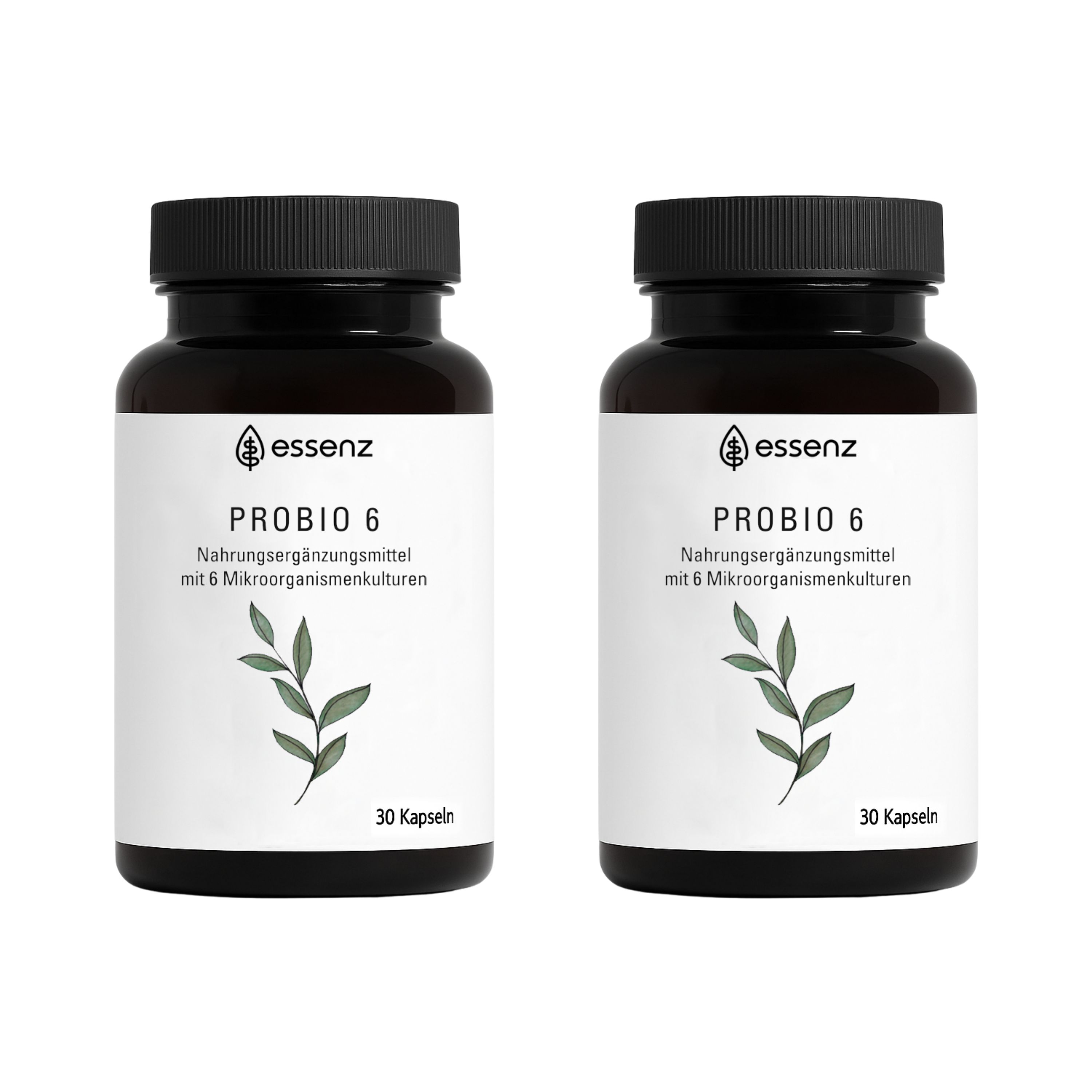 ESSENZ Probio 6 – 6 Bakterienstämme mit 10 Milliarden KBE & Inulin – Probiotische Kulturen