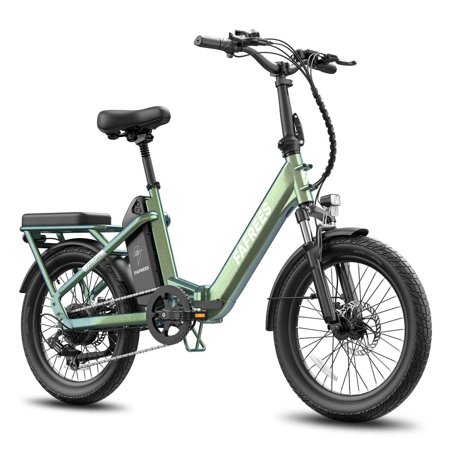 FAFREES F20 Flex E-Bike für Pendler mit 36V 20Ah Akku / 100 km Reichweite