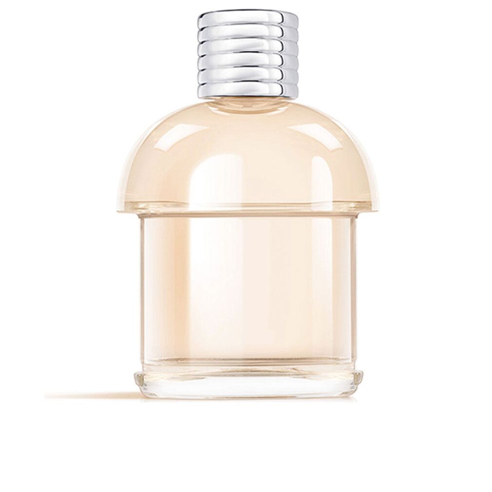 Moncler Pour Femme Eau de Parfum Flakon mit silbernem Verschluss.