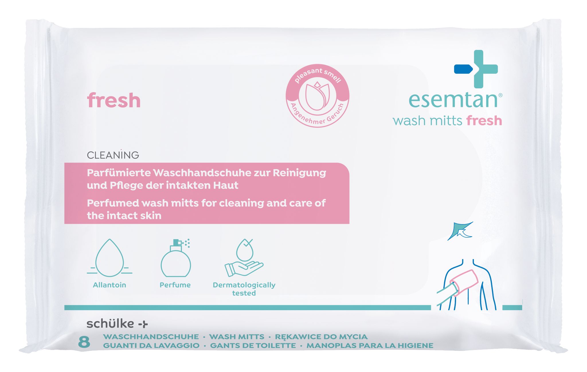 esemtan wash mitts fresh 8 ST SP