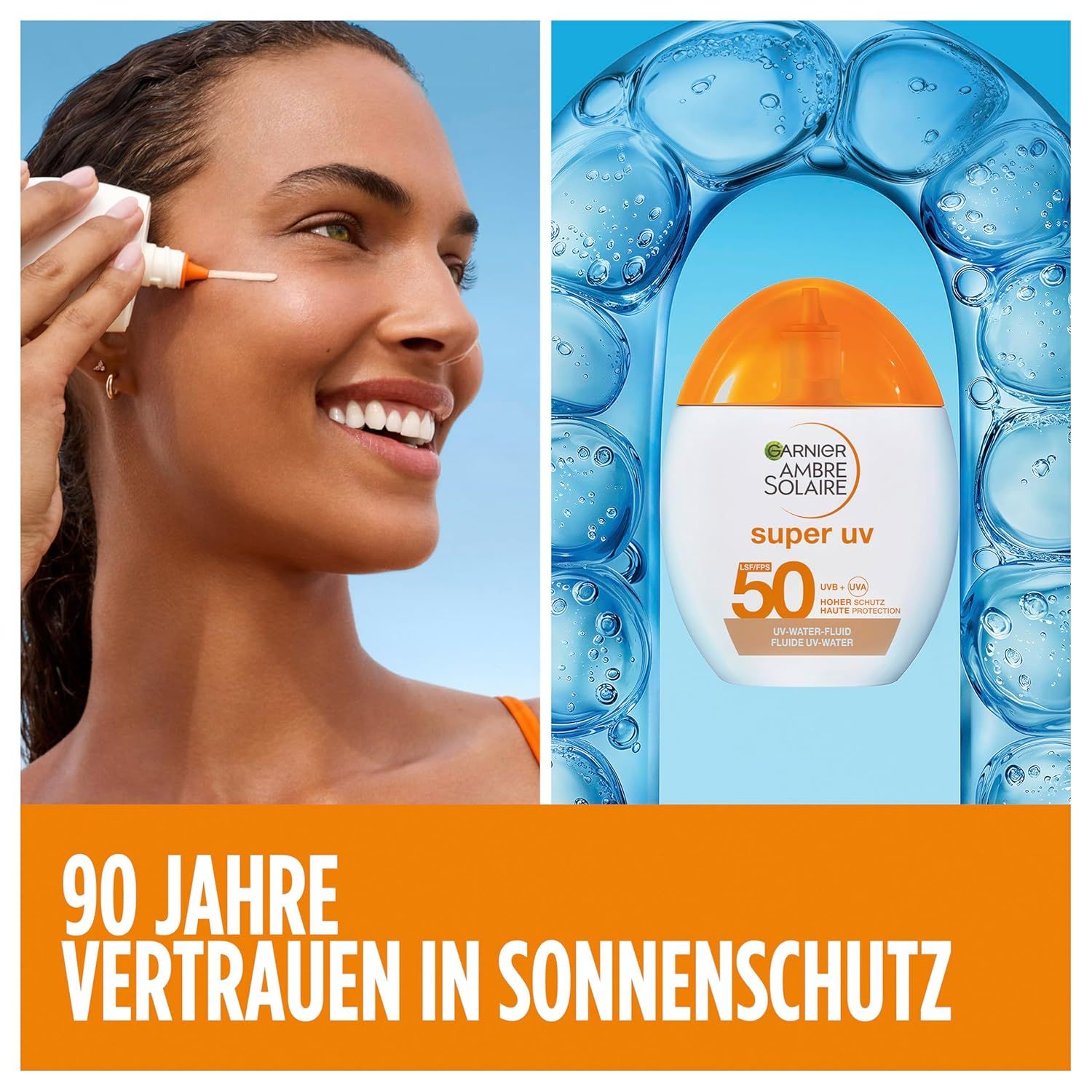 Garnier Ambre Solaire Super UV UV-Water-Fluid LSF 50