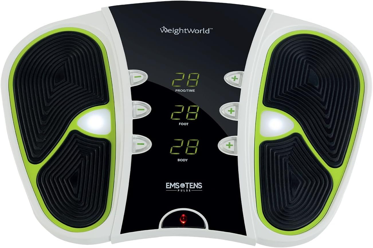 WeightWorld Fußmassagegerät mit EMS & TENS Technologie
