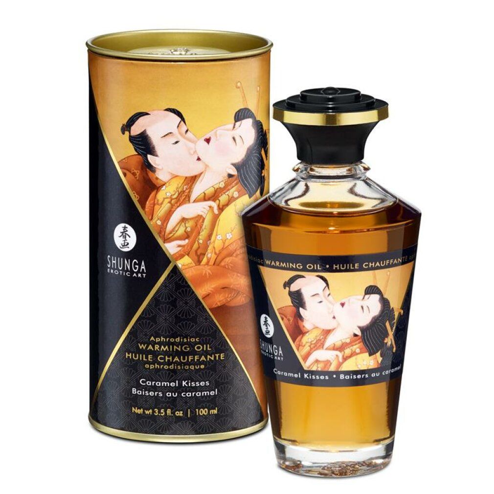 Shunga - Massageöl mit Aroma Caramel