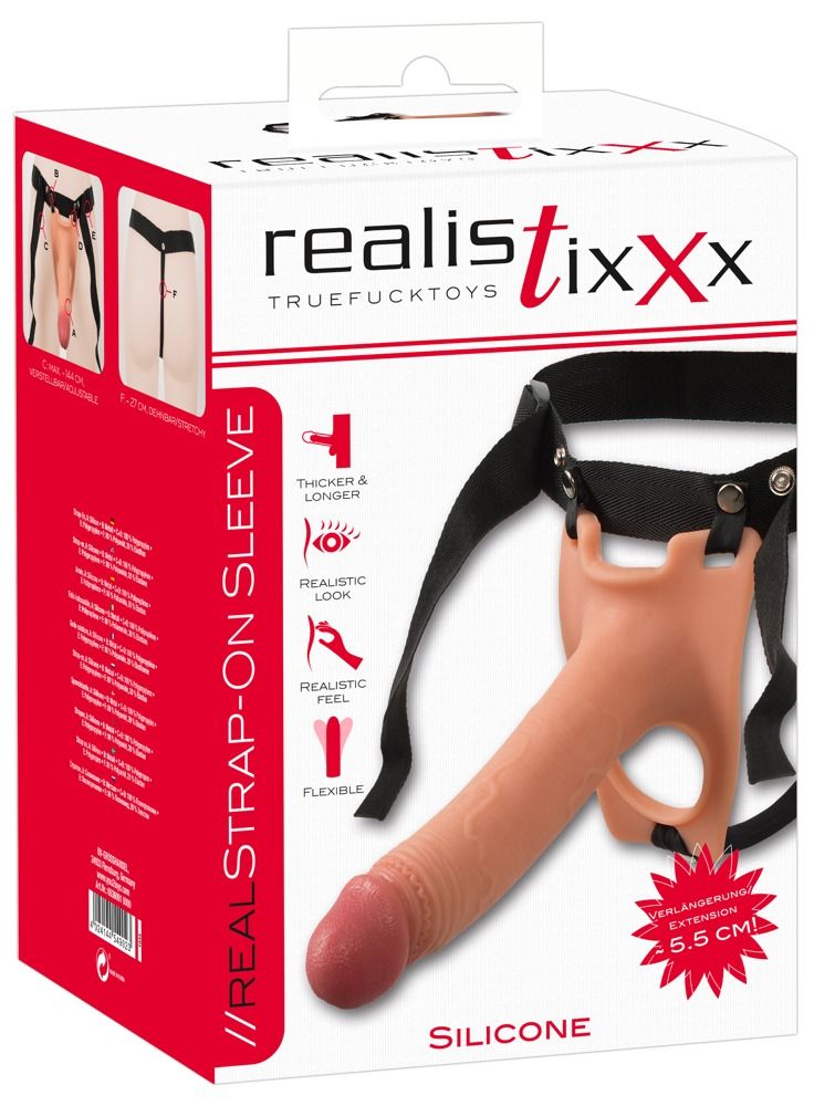 Realistixxx - Strap-on mit Penissleeve