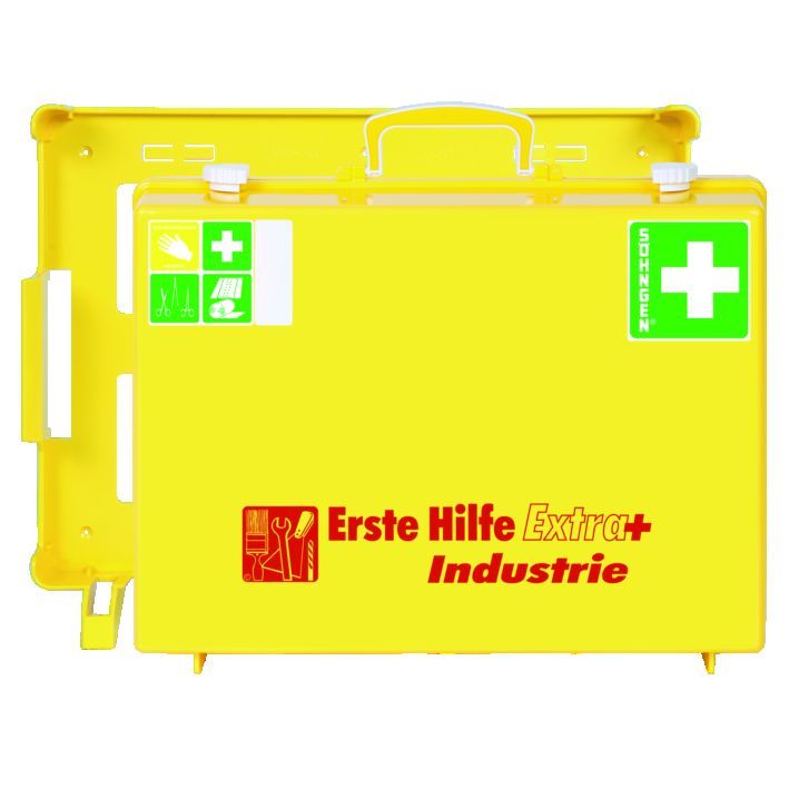 Söhngen Erste Hilfe Koffer extra+ MT-CD Industrie mit Füllung, Wandhalterung