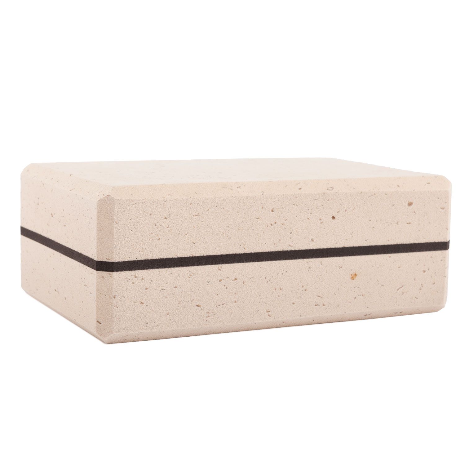 Yoga Asana Brick Bamboo beige EVA Schaum m. Bambus 933BEC