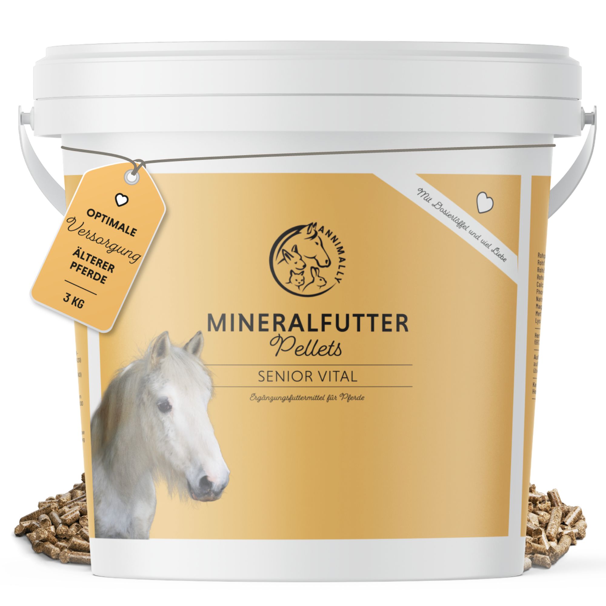 Annimally Mineralfutter Pellets Sport & Leistung