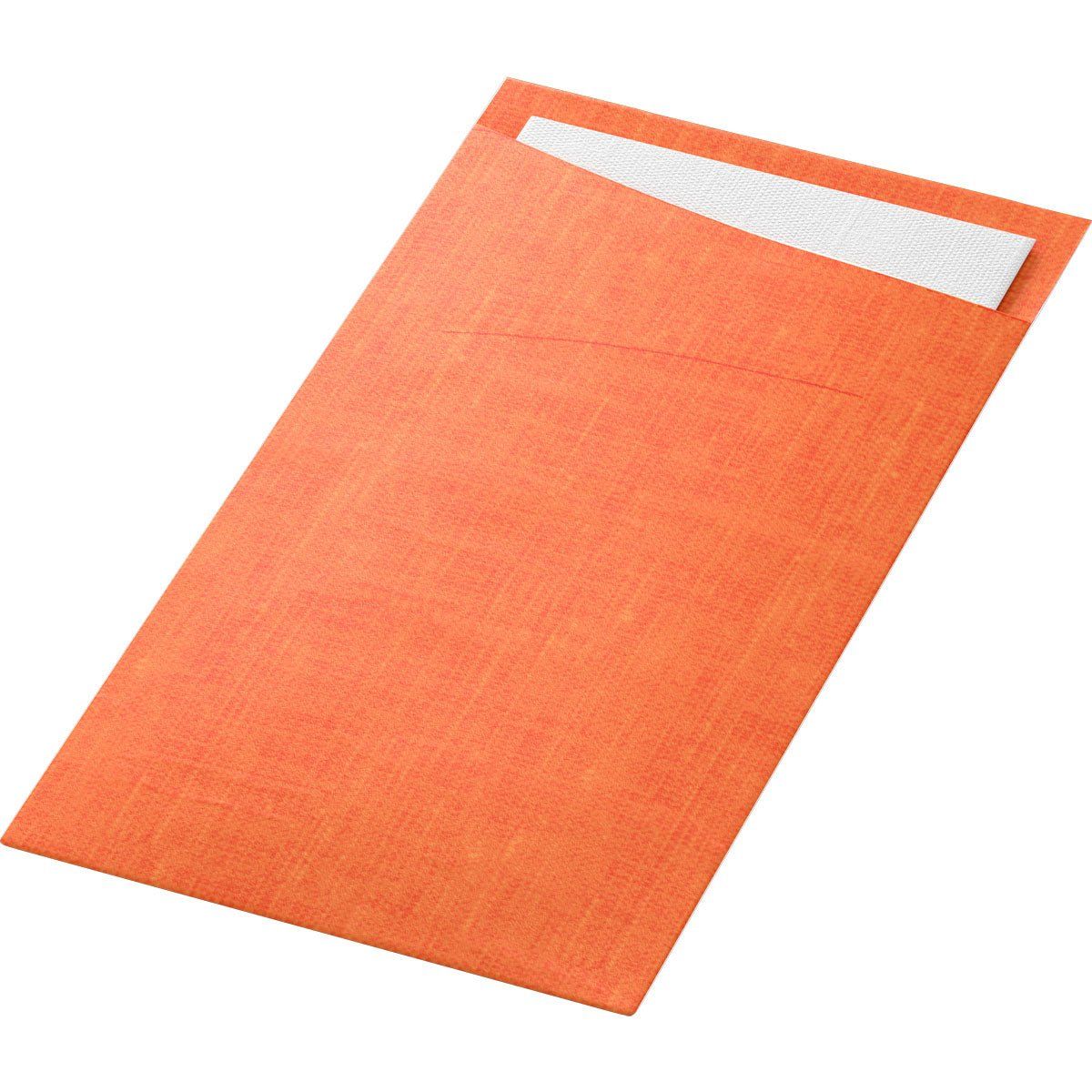 Sacchetto Dunisoft 230 x 115 mm   Sun Orange/weiß