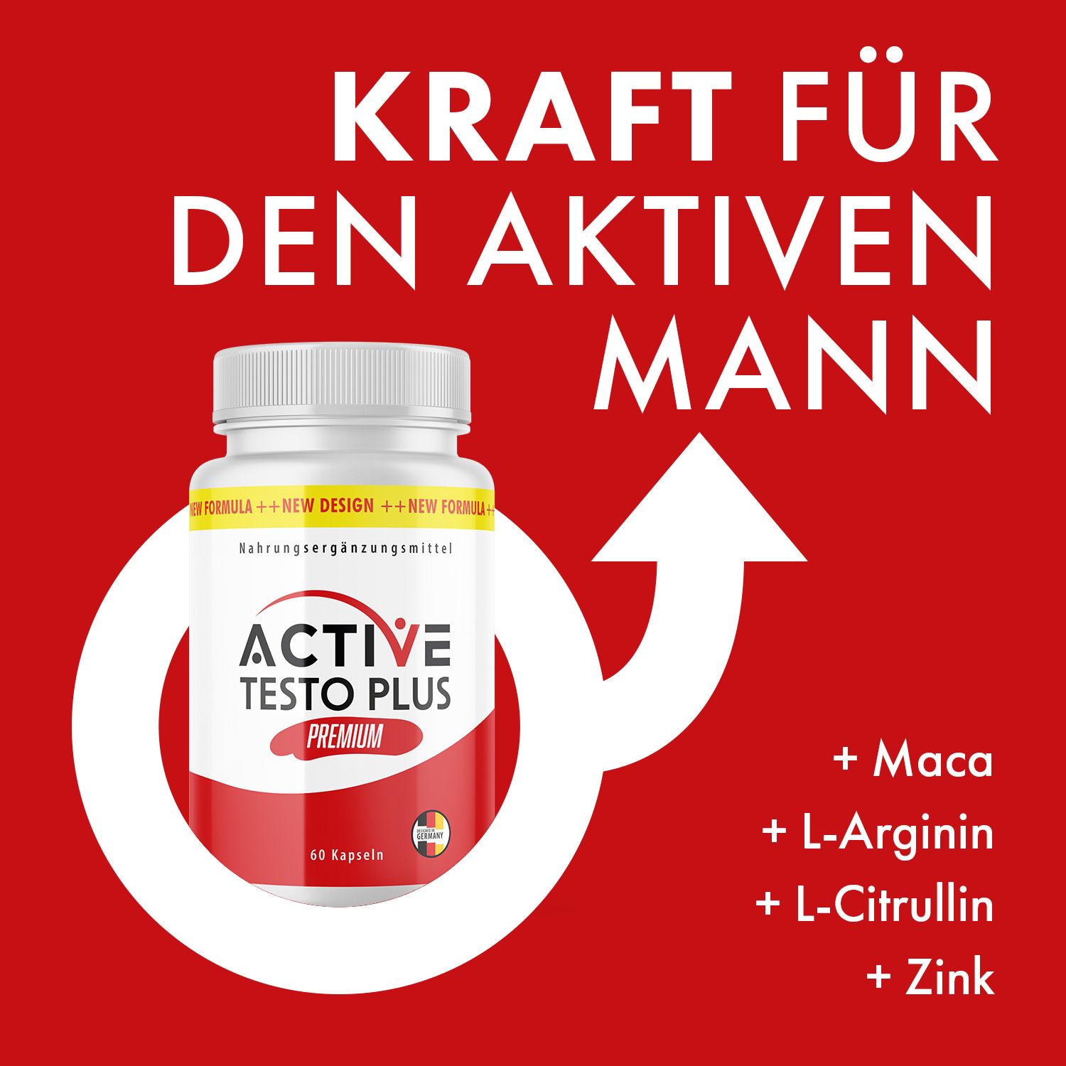 Active Testo Plus Premium Kapseln