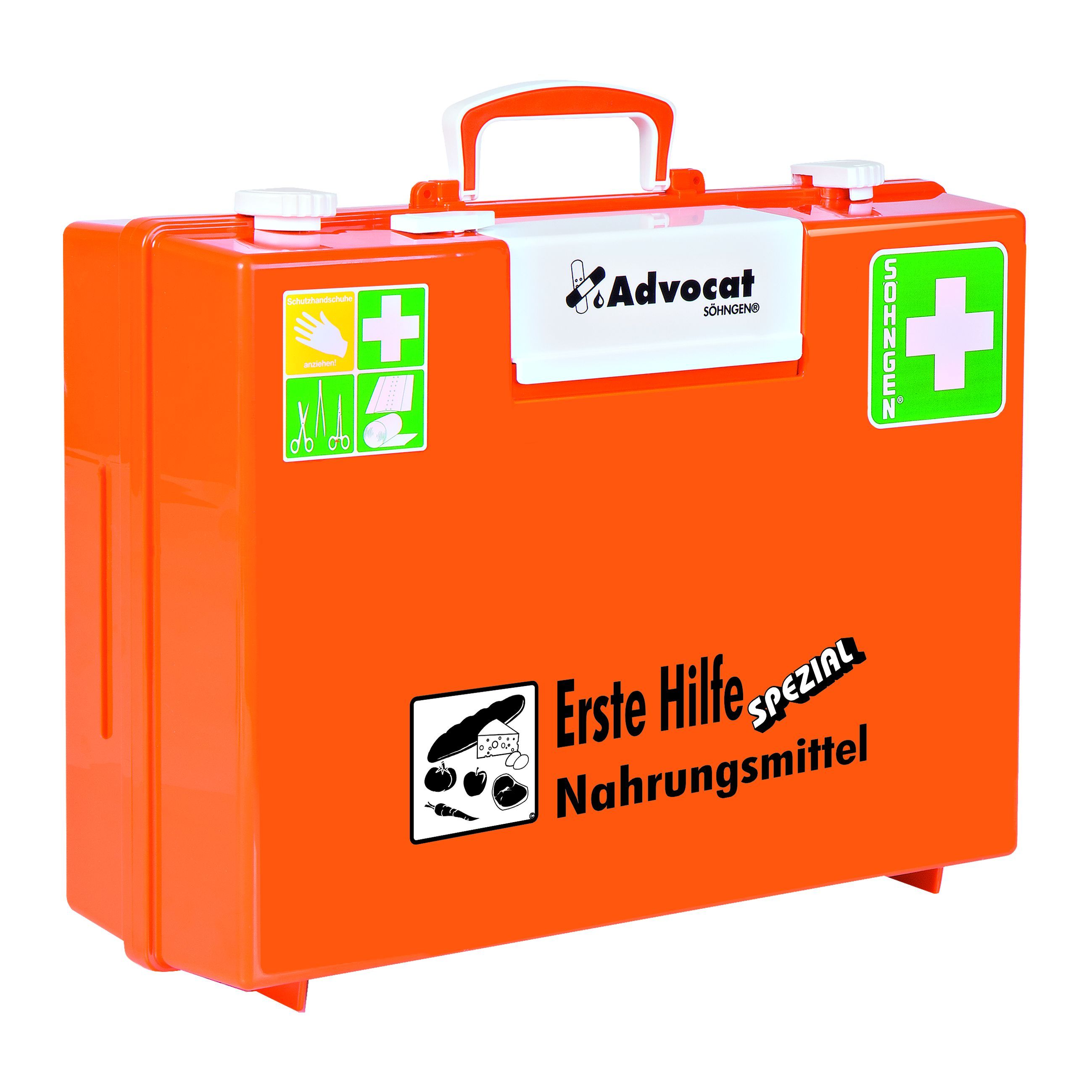 Söhngen Erste-Hilfe-Koffer Nahrungsmittel Advocat MT-CD Verbandkoffer + Füllung