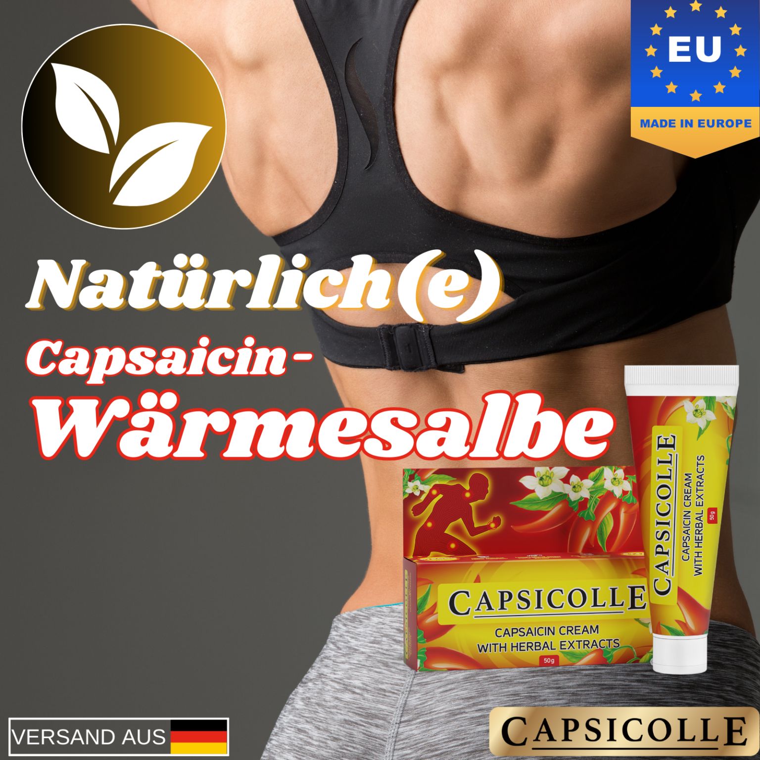 Wärmesalbe Capsicolle® Capsaicin Wärmecreme