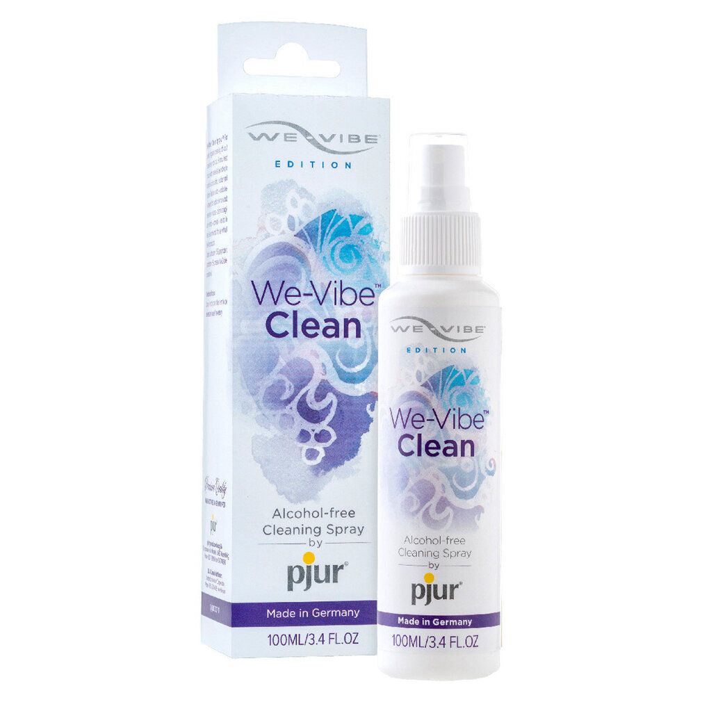 Pjur We-Vibe Clean Reinigungsspray, 100ml. Alkohol-frei, Made in Germany.
