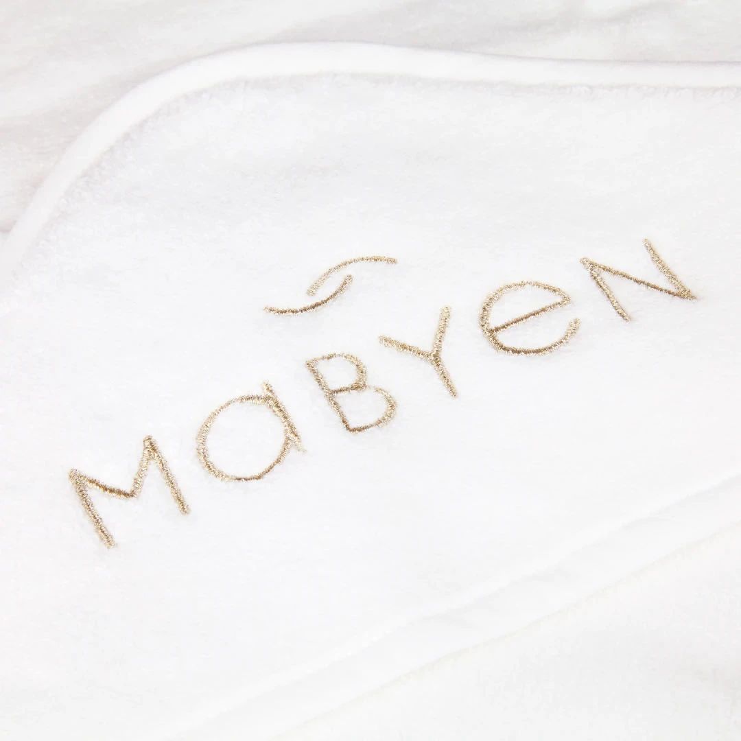 MABYEN Baby Kapuzenhandtuch Weiß
