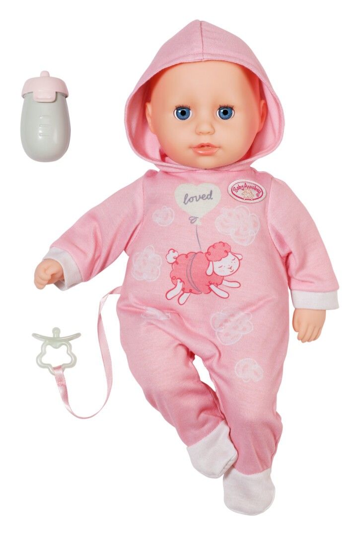Baby Annabell Hannah Spiel mit mir, 36cm Babypuppe Spielpuppe