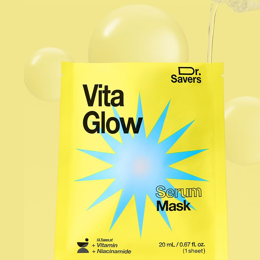IT'S SKIN Dr. Savers Vita Glow Tuchmaske