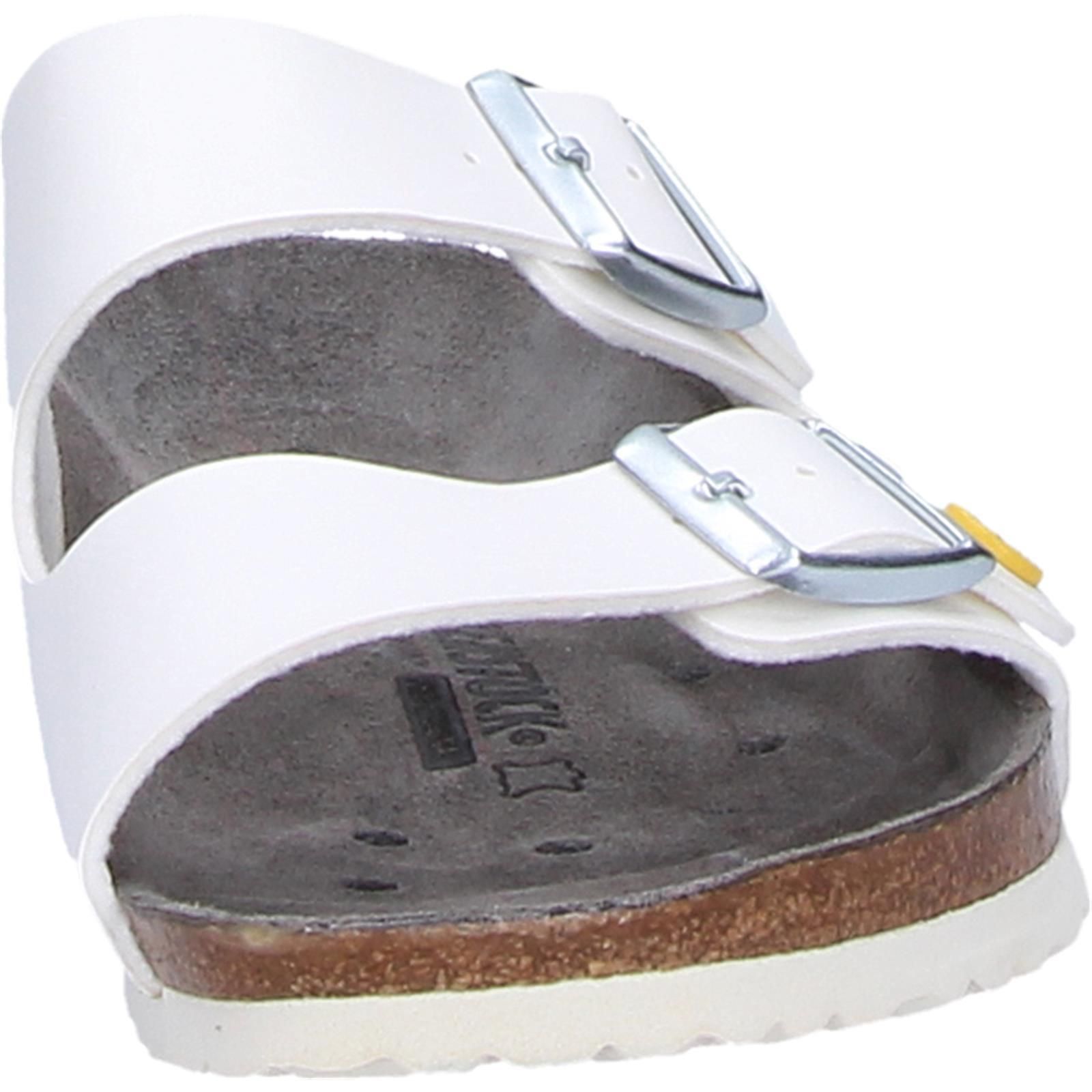 Birkenstock Arizona ESD Pantolette weiß normale Weite Gr. 35