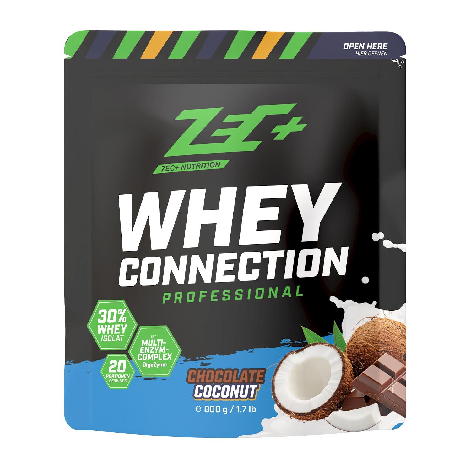 ZEC+ WHEY CONNECTION PROFESSIONAL Schoko-Kokos