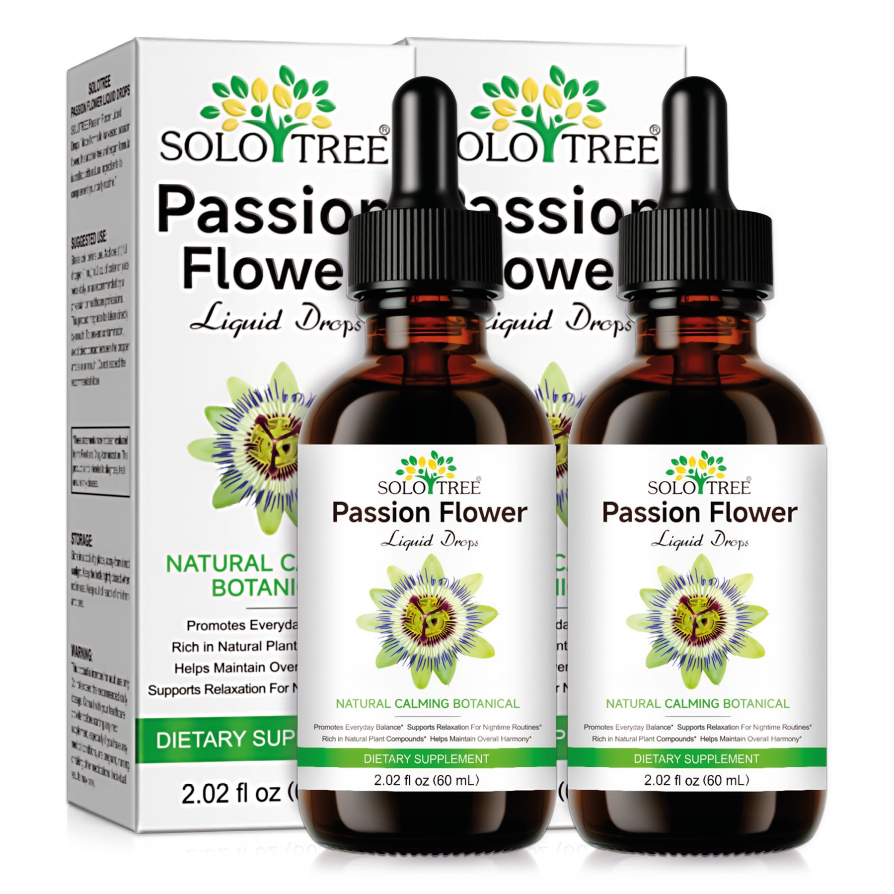 ALIVER Passionsblume Tropfen für Ruhe Entspannung besseren Schlaf