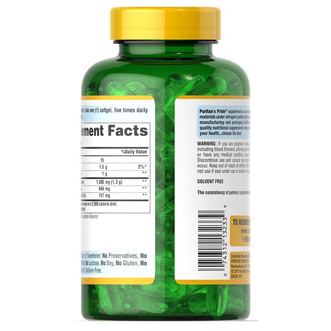 Puritan's Pride Vitamin C-1000 mg mit Bioflavonoiden und Hagebutten