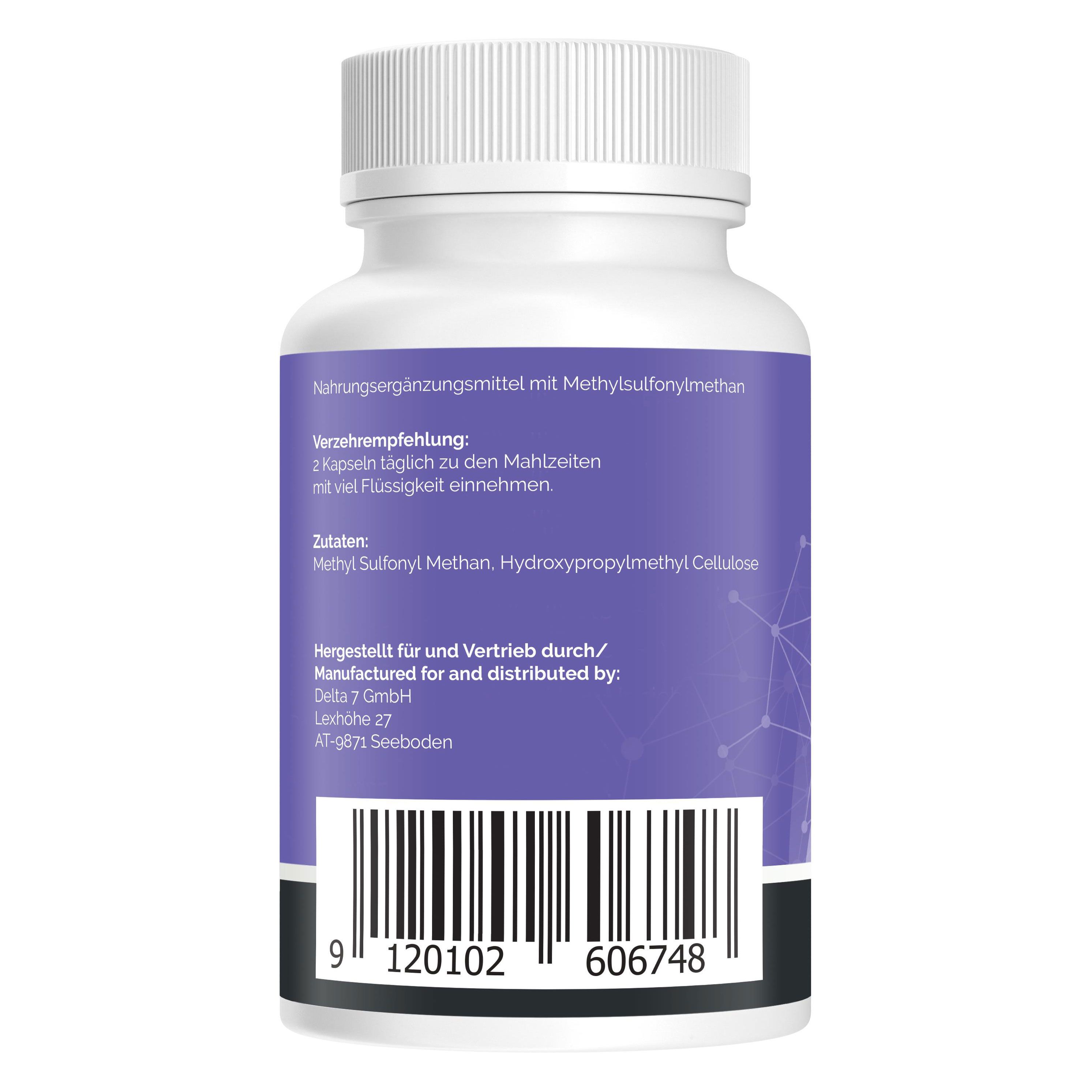 Natural Pro | MSM 1000 MG Tagesdosis HOCHDOSIERT