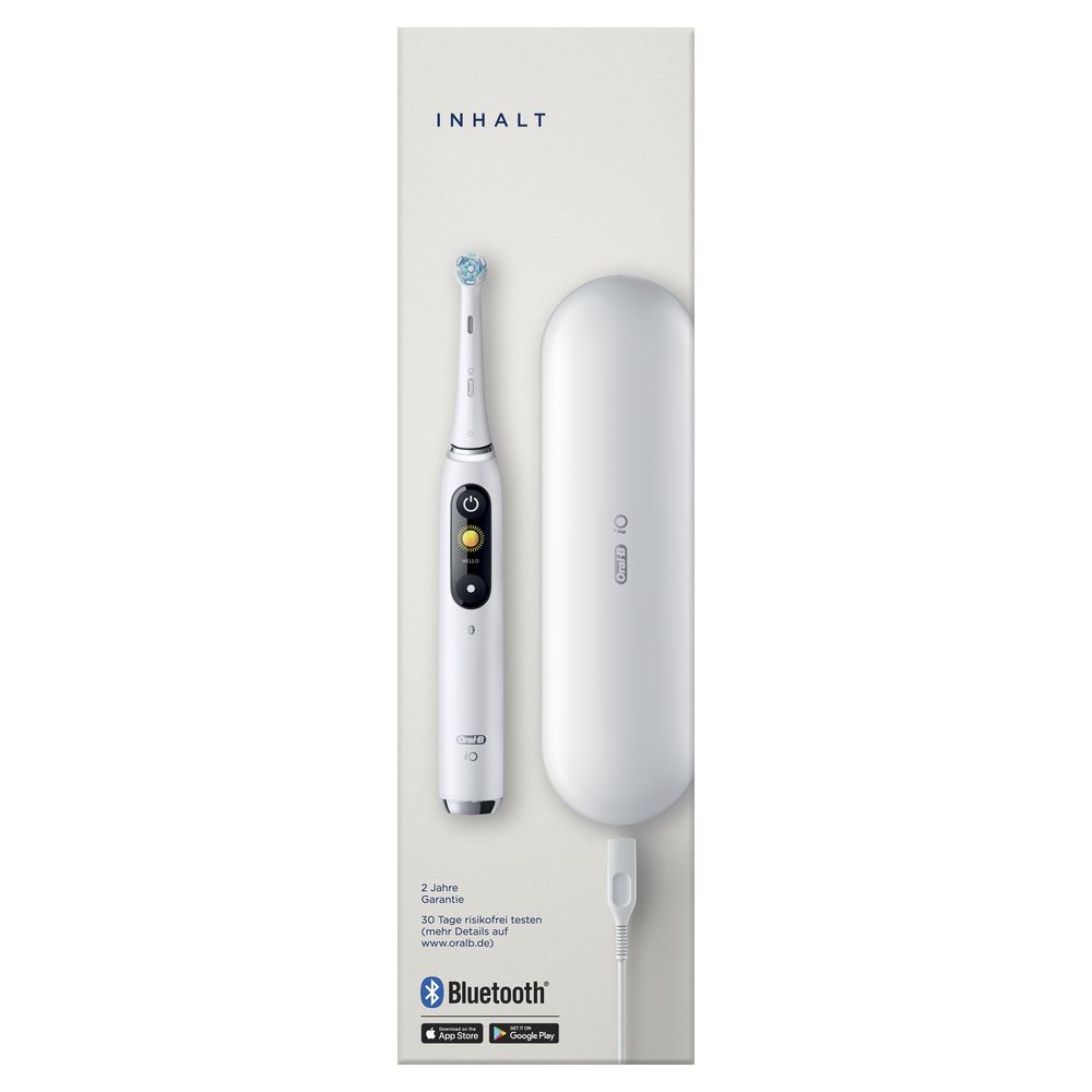 Oral-B - Elektrische Zahnbürste "iO Series 9N White Alabaster" in Weiß