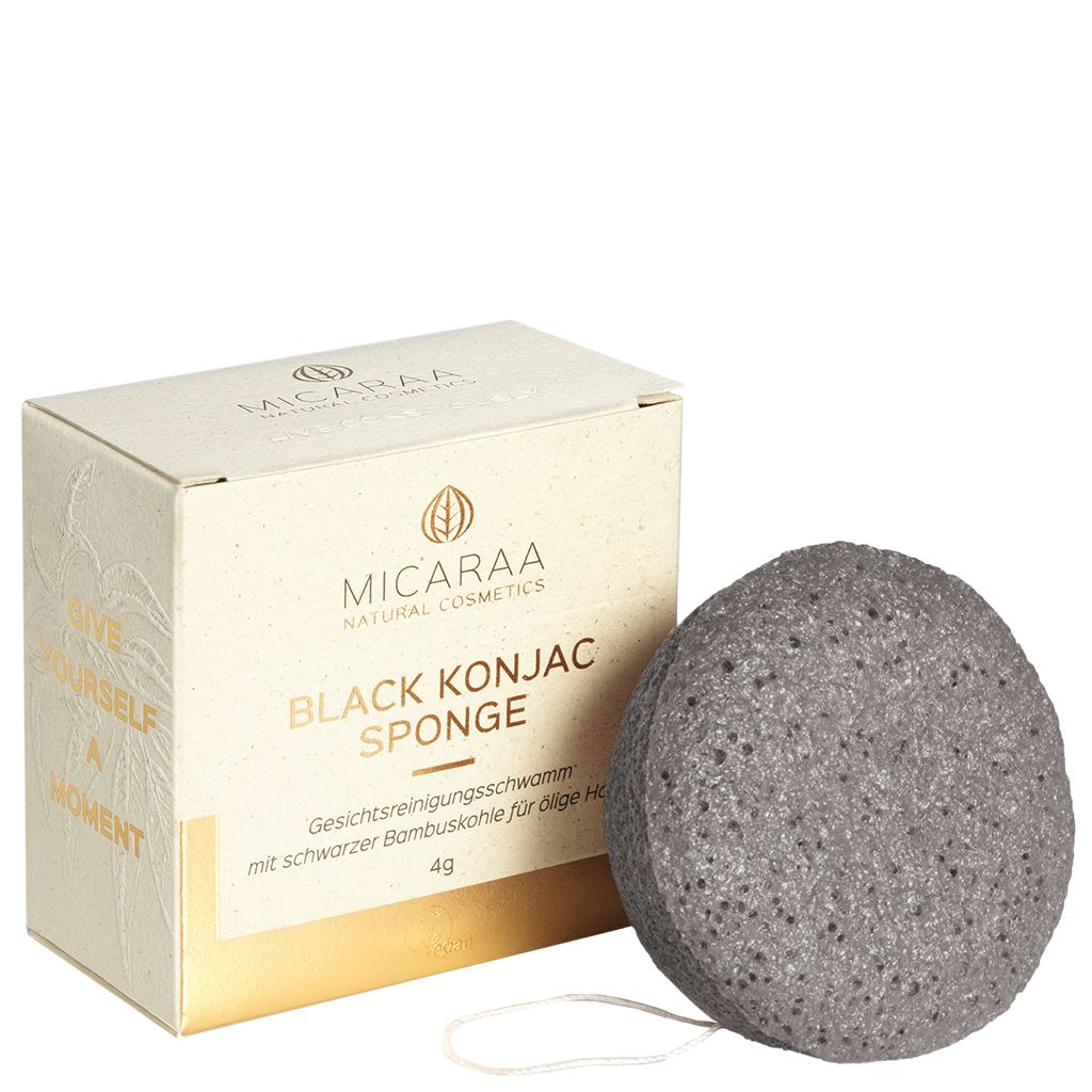 MICARAA Konjac Face Sponge für ölige Haut