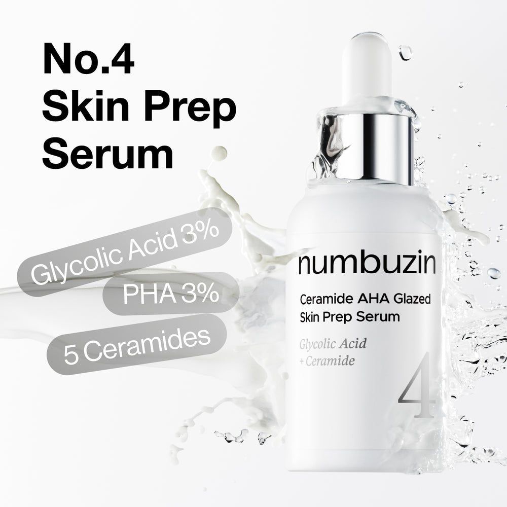 NUMBUZIN Nr.4 Ceramide AHA Glazed Skin Prep Serum