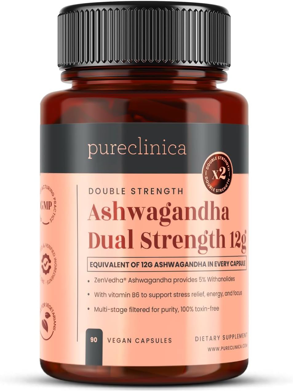 pureclinica Ashwagandha Kapseln