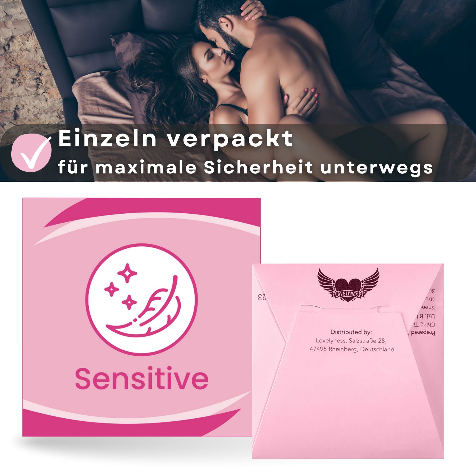 Lovelyness - Kondome Sensitiv Gefühlsecht extra Dünn