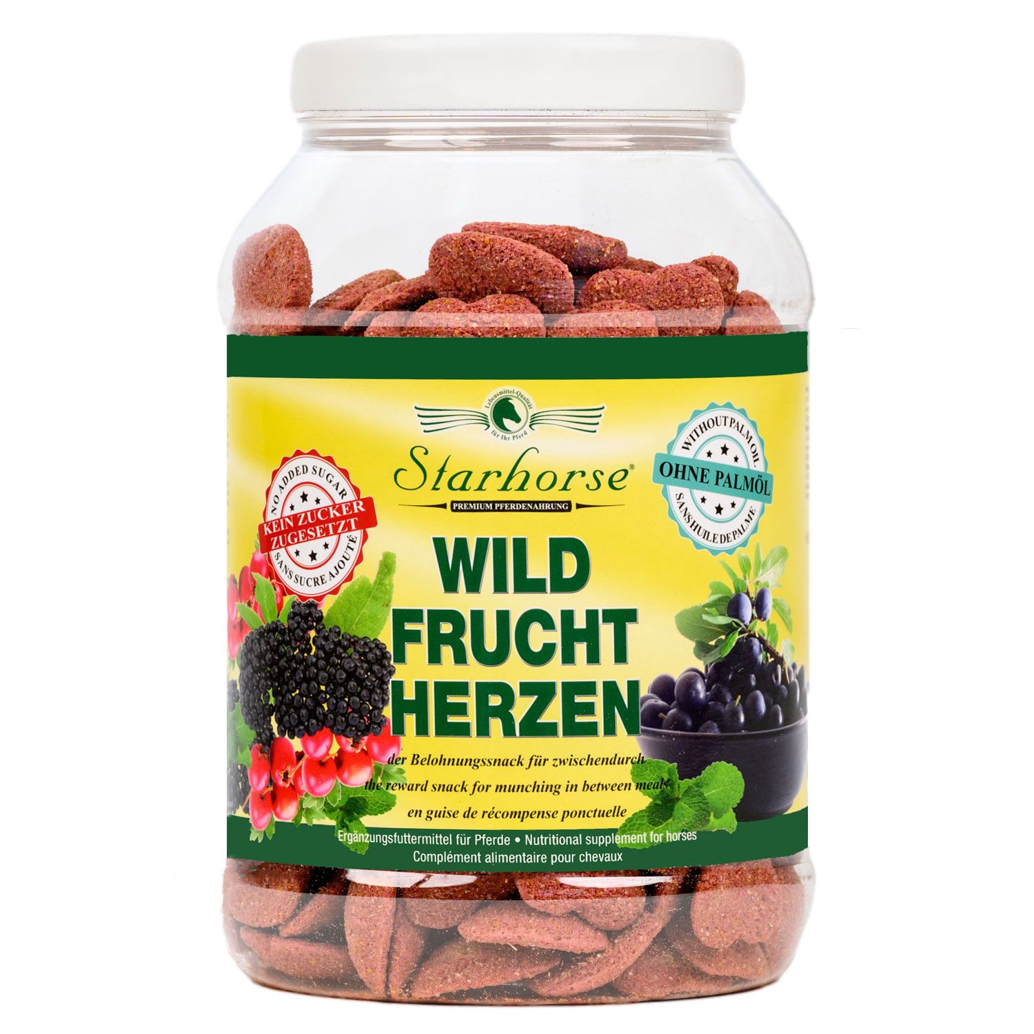 Starhorse Leckerli Wildfrucht-Herzen