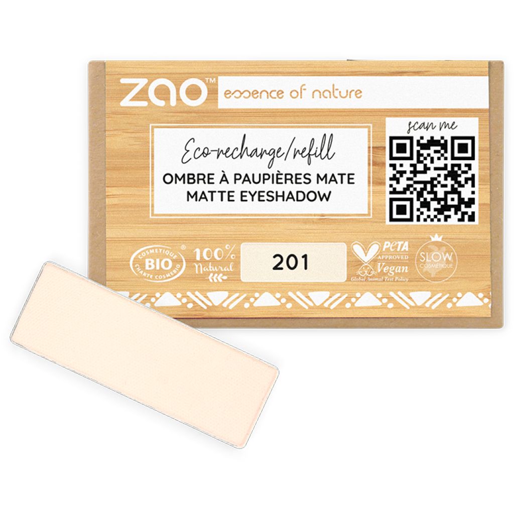 ZAO MAKE UP EYESHADOW ULTRA SHINY RECHTECKIG