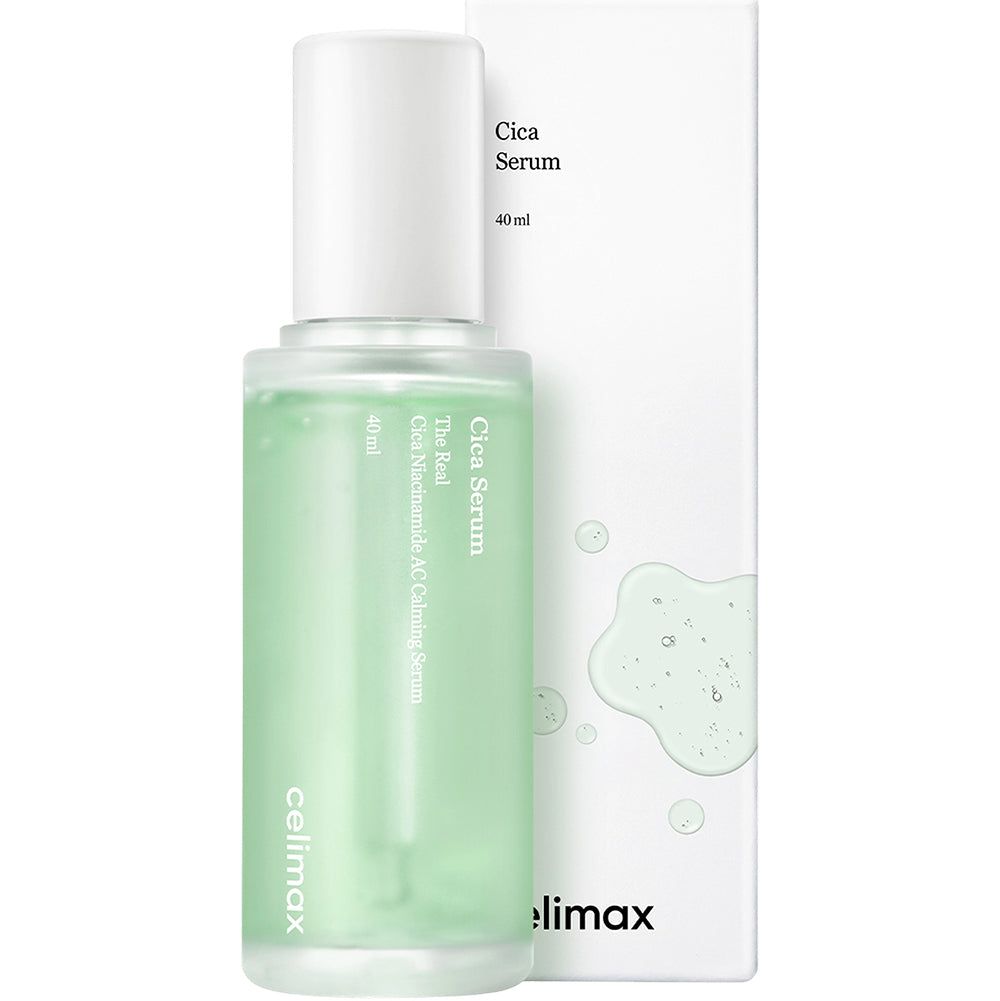CELIMAX The Real Cica Niacinamid AC – beruhigendes Ampullen-Serum für unreine Haut