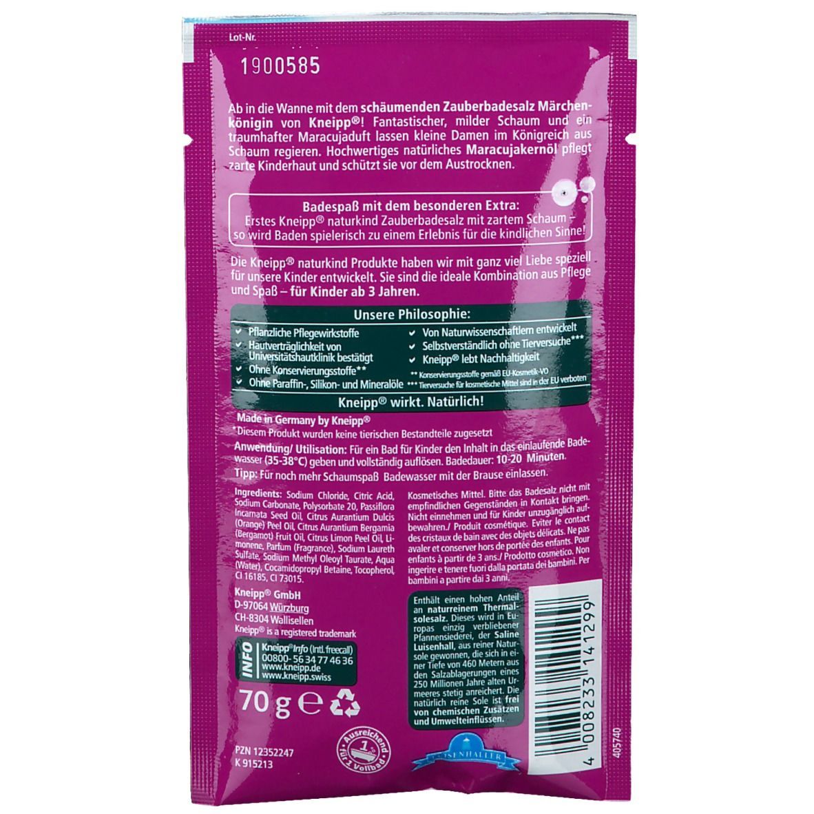 Kneipp® naturkind Zauberbadesalz Märchenkönigin