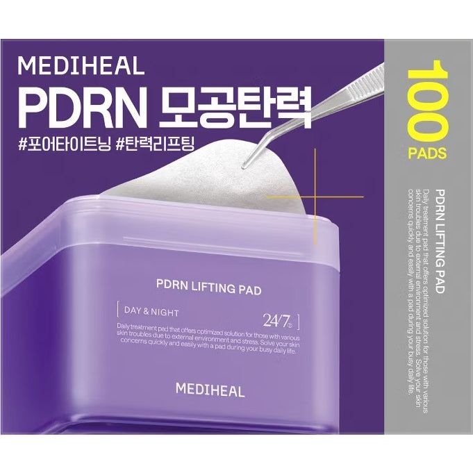 MEDIHEAL PDRN Hautstraffende Toner Pads
